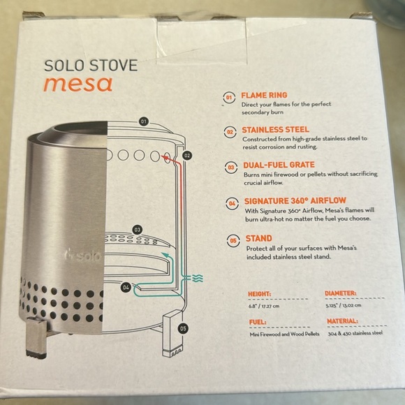 Solo Stove Mesa Tabletop Fire Pit Suited For Any Outdoor Space - Picture 8 of 8